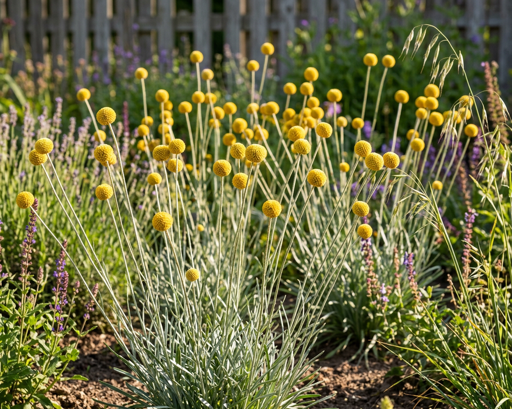 Craspedia Seeds, Billy Ball Seeds, Container-friendly Garden