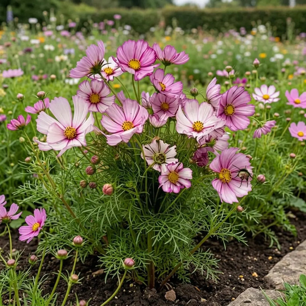 Candystripe Cosmos Seeds