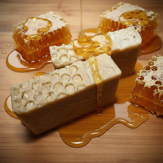 Honey-Oat Cinnamon Soap