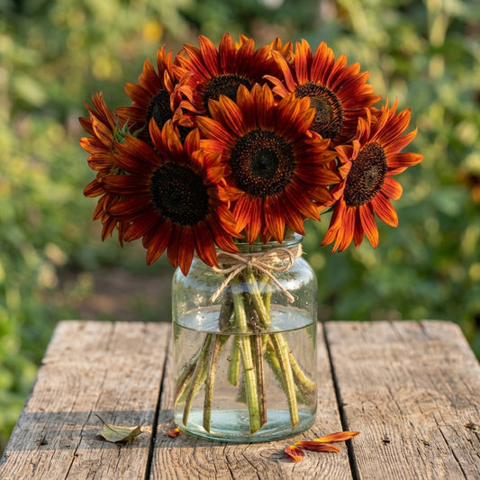 Velvet Queen Sunflower Seeds, Cut Garden, Wildlife Garden, Summer Garden
