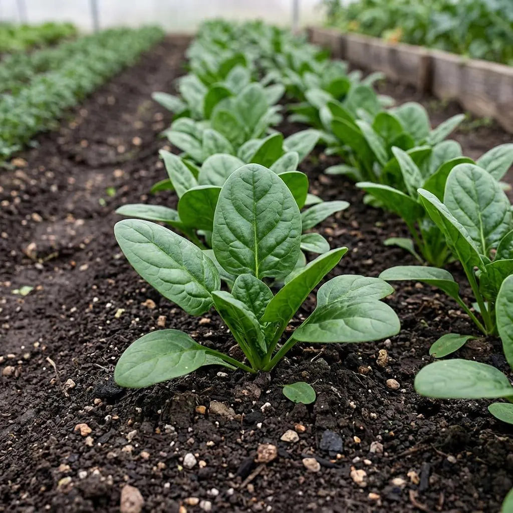 Dallas Spinach Seeds, Untreated, Vitamin A,C, K1, Smoothies, salads, For cooking, container garden