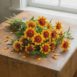 Red and Yellow Bicolor Zinnia Seeds