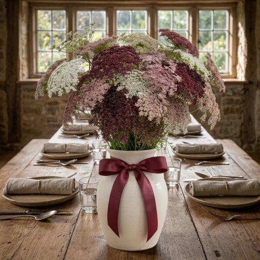Purple Kisses Ammi Seeds, wedding flowers, cut flowers, big heads, continuous blooms