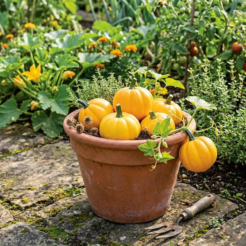 Goldilocks Squash Untreated Seeds, raised bed, fall harvester, roasted vegetables, baked vegetables
