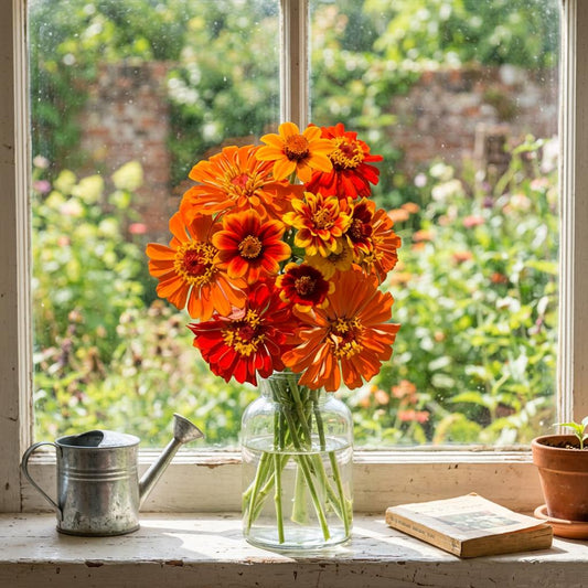 South of the Border Zinnia Seeds