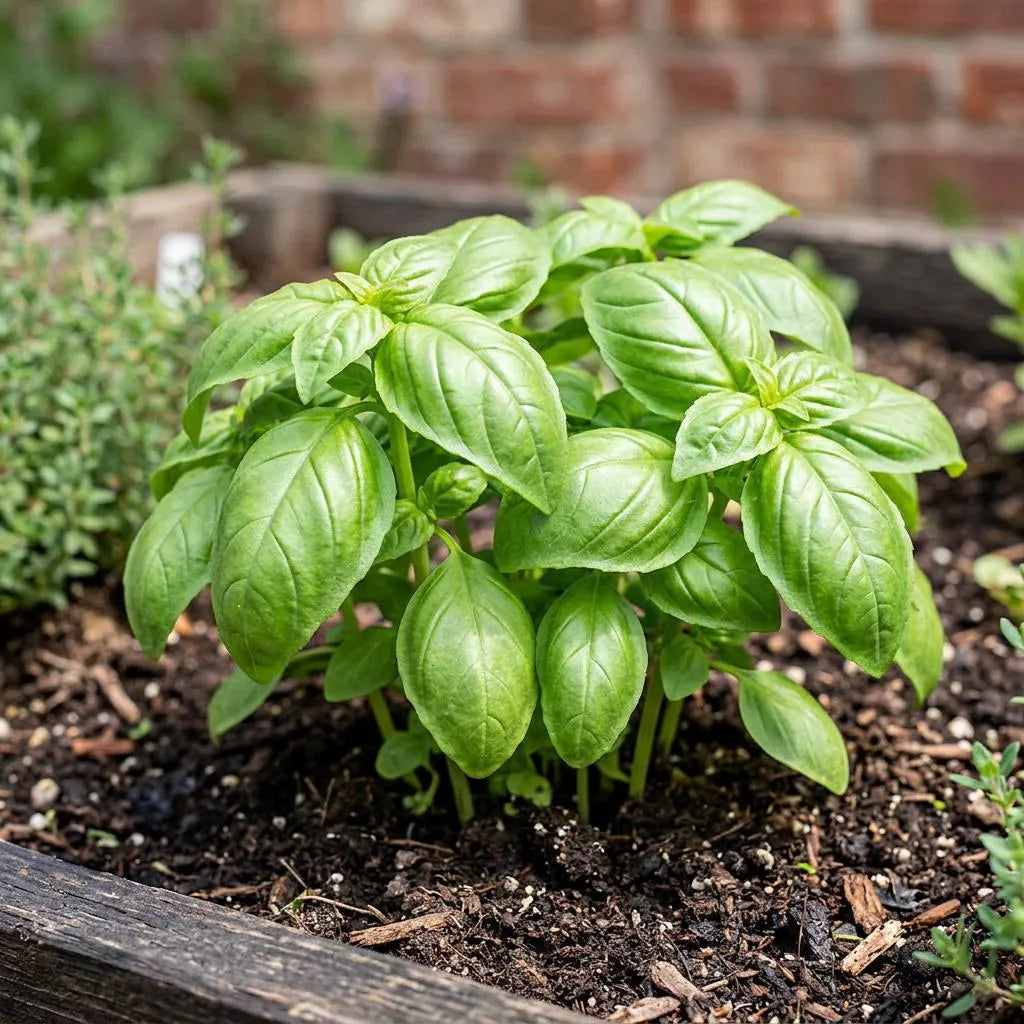 Sweet Aroma II Organic Basil Seeds, Herb Garden, Container, Raised Bed, Culinary Fragrance