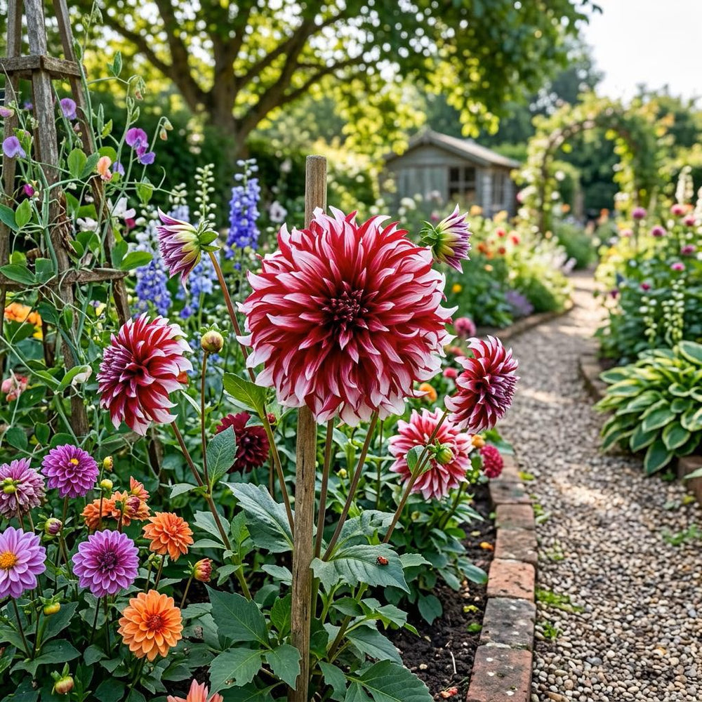 X Factor Dahlia Tubers 1, Breathtaking Blooms, Continuous Summer Flowers, Bouquets, Arrangements